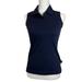 Adidas Tops | Adidas Climalite Stretch Primeblue Women's Sleeveless Golf Navy Polo Size Xs | Color: Blue | Size: Xs