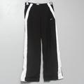 Nike Bottoms | Nike Black White Windbreaker Gym Track Athletic Pants | Color: Black/White | Size: Mb