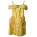 Disney Dresses | Disney Beauty And The Beast Belle Cosplay Costume Princess Dress | Color: Yellow | Size: 5/6