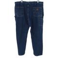 Carhartt Jeans | Carhartt Jeans Mens 44 Dark Wash Carpenter Straight Leg Work Wear B14 Dps | Color: Blue | Size: 44