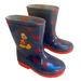 Disney Shoes | Disney Mickey Mouse Rain Boot Tot Size 9 | Color: Blue/Red | Size: 9b