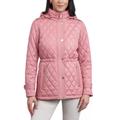 Michael Kors Jackets & Coats | Michael Kors Quilted Hooded Anorak Coat Garden Rose L New | Color: Pink | Size: L