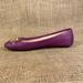 Michael Kors Shoes | Michael Kors Moccasin Ballet Flats Slip On Purple 7 M | Color: Purple | Size: 7