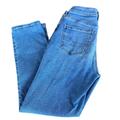 American Eagle Outfitters Jeans | American Eagle Outfitters Aeo Mom Jean Size 4 Stretch Medium Wash High Rise Guc | Color: Blue | Size: 4