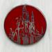 Disney Jewelry | 5/$25 Disney Parks Cinderella's Castle Park Icon Pin | Color: White | Size: Os