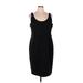 Eileen Fisher Casual Dress - Sheath: Black Solid Dresses - Women's Size X-Large