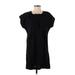 Banana Republic Factory Store Casual Dress - Mini: Black Solid Dresses - Women's Size Small