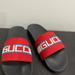 Gucci Shoes | Gucci Slides | Color: Red | Size: 9