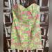 Lilly Pulitzer Dresses | Lilly Pulitzer Sabrina Dress Croc Monsieur Alligator Print Strapless Dress | Color: Green/Pink | Size: 10