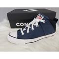 Converse Shoes | New Converse Ctas Axel Mid Youth Boys Size 6 Navy Blue Big Kid Red | Color: Blue | Size: 6b