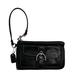 Coach Bags | Coach Leather Soho Wristlet Black Leather Classic Buckle Silver Hardware Flaw | Color: Black | Size: Os