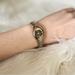 Gucci Accessories | Gucci Vintage Silver Gold Oval Bubble Chainlink Bracelet Watch | Color: Gold/Silver | Size: Os