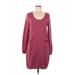 Lole Casual Dress - Sweater Dress: Pink Marled Dresses - Women's Size Medium