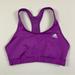 Adidas Intimates & Sleepwear | Adidas Sports Bra Women’s Medium Climalite Techfit Athletic Active Gym Workout | Color: Purple | Size: M