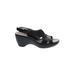 Easy Spirit Sandals: Black Solid Shoes - Women's Size 6 - Open Toe
