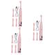 Beavorty 3 Sets Children's Electric Toothbrush Toothbrushes Electric Teeth Toothbrushes Bridal Games Convenient Toothbrushes Deep Kid Oral Care Toothbrush Gum Pink Abs Foundry