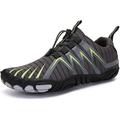 Unisex Barefoot Shoes Breathable FiveFingers Shoes Water Shoes Men Women Unisex Trail Running Shoes Women Men Beach Shoes Non-Slip Fitness Shoes (Color : Gray, Size : 6 UK)