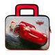 Pebble Gear Disney Pixar Cars Kindertasche 8-10 Zoll - universelle Tragetasche mit Lightning McQueen, geeignet für Kinder-Tablets, Nintendo Switch, Platz für Spielzeug & Zubehör, Maße 20x 26,5x 2cm