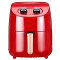 Air Fryers For Home Use Air Fryer 1000W Kitchen Oven Oil Free Low Fat Healthy Oven 3.5L (Color : Red, Size (air fryers) (Red 3.5L) (Red 3.5L) needed charitable