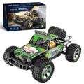 BOCGRCTY RC Car, Speed 65KM/H 4WD Off-Road RC Monster Truck, 1:10 Scale Electric RC Off-Road Vehicle With LED Lights, 2.4Ghz All-Terrain RC Off-Road Vehicle Toy, Suitable For Adult Boy Gifts