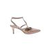 INC International Concepts Heels: Pumps Stilleto Chic Tan Print Shoes - Women's Size 9 - Pointed Toe