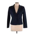 Ann Taylor Blazer Jacket: Blue Jackets & Outerwear - Women's Size 12 Petite