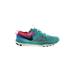 Nike Sneakers: Teal Color Block Shoes - Women's Size 7