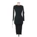 Zara Casual Dress - Midi: Black Dresses - Women's Size Medium