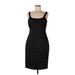 Calvin Klein Cocktail Dress - Bodycon: Black Dresses - Women's Size 10