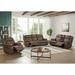 Roundhill Furniture Lesley 3-Piece Living Room Reclining Set, Brown