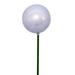 Vickerman 3" x 18" Silver Pearl Ball Ornament Stick, 12 per bag. - 3" x 18"