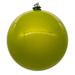 Vickerman 4.75" Lime Pearl UV Drilled Ball Ornament, 4 per bag.