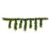 Vickerman 9' Camdon Fir Icicle Artificial Christmas Garland, Unlit - Green - 9' x 12"