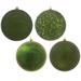 Vickerman 1.6" Moss Green 4-Finish Ball Ornament Assortment, 96 per Box