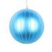 Vickerman 5" Turquoise Matte Glitter Ball Christmas Ornament, 4 pieces per bag