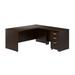 Bush Business Furniture Series C Accent L-Shaped Desk Wood in Brown | 29.84 H x 65.98 W x 71.02 D in | Wayfair SRC165MRSU