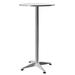 SUNYOU Round Aluminum Indoor-Outdoor Bar Height Table Metal in Gray | 43.3 H x 23.62 W x 23.62 D in | Wayfair Y2345