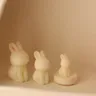 Ostern Kaninchen Silikon Form 3D Bunny Duftende Seife Mould für Wachs Aromatherapie Der DIY Ostern