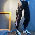 BJD doll suit for Uncle fashion individualità sport hip pants pantaloni cargo Uncle side striped