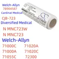 Medizinische Batterie für welch-allyn 71000c 71020a 71000a 71020c 71055c 72300 Es stehen Werbe