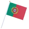 Portugal Länder Hand banderas für Fußball verein Fußballfans