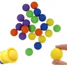 100 pezzi Pet Toy Balls 2.8cm Dog Training Ball Game Refill Balls 1.1 pollici EVA Soft Foam Balls