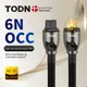 Todn hifi occ stromkabel hifi high end audio kabel vergoldeter stecker us vseries anschluss filter
