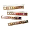 Palette d'Ombres à Paupières Longue Durée Outil de Maquillage pour les Yeux Paillettes Pigmentées