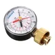 Jauge de test de pression d'eau avec pointeur rouge filetage de tuyau femelle 0-1/2 PSI 3/4 en