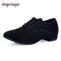 Chaussures de danse pour hommes souliers de danse latine modernes pour salle de bal Jazz Tango