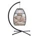 Latitude Run® Tashana 1 Person Swing Chair w/ Stand | 78 H x 34 W x 45 D in | Wayfair E332F8AA18B14E69AB60F16B35E7BCE3