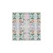 Blue/White 72 x 72 x 0.08 in Area Rug - Canora Grey Spruha Floral Machine Made Hand Loomed Chenille/Area Rug in Blue/Beige /Chenille | Wayfair
