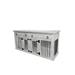 Tucker Murphy Pet™ Farmhouse Two Tone Pet Crate w/ Drawers in White | Small (30" H x 24" W x 64" D) | Wayfair 5FC17BCBBB4341209E09F5531415C745