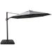 Latitude Run® Genrry 144" Cantilever Umbrella w/ Crank Lift, Counter Weights Included | 106.8 H x 144 W x 144 D in | Wayfair